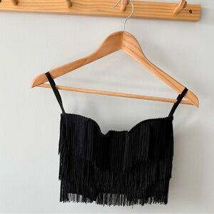 Victoria’s Secret Bustier Fringe top